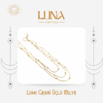 Lumi Grain Üçlü Kolye