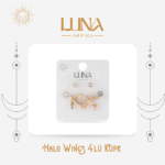 Halo Wings 4’lü Küpe