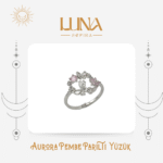 Aurora Pembe Parıltı Yüzük